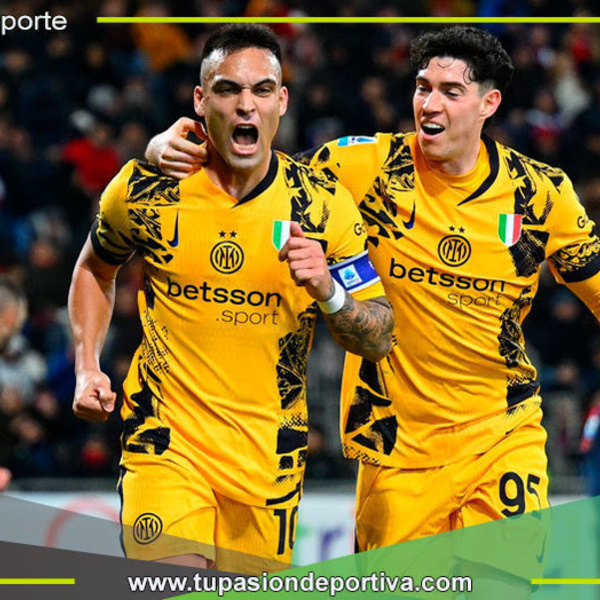 Inter de Milán golea y alcanza la cima del torneo