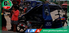 Choque entre cisterna y trimóvil deja 4 heridos en Manantay