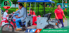 Municipio empadrona trimóviles para un tránsito más seguro en Sepahua