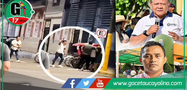 Asesor de municipalidad de Maynas dispara al aire tras pelea