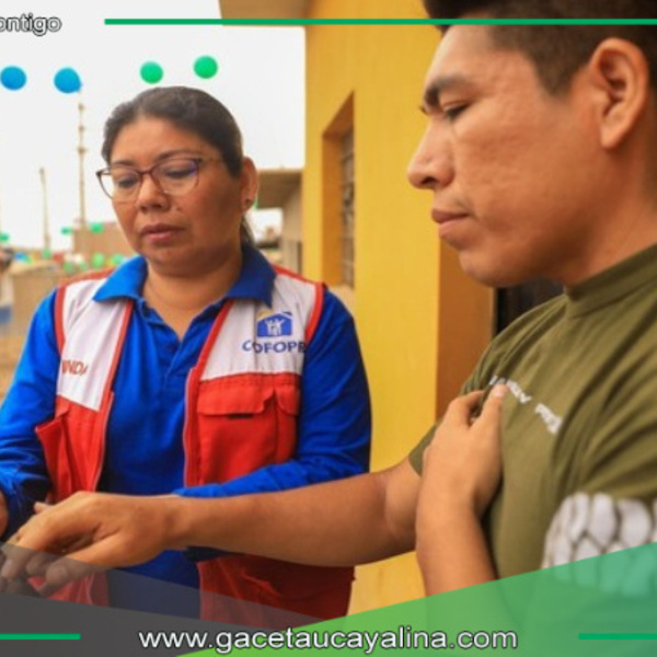 COFOPRI busca formalizar 2,387 lotes urbanos en 20 regiones del Perú durante cierre de 2024
