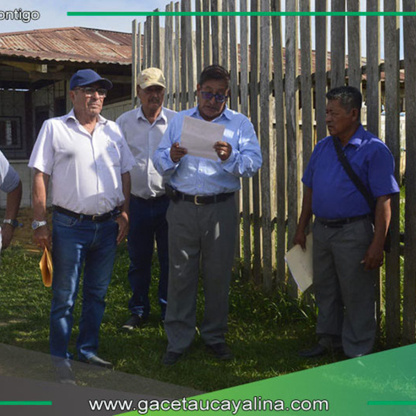 Acceso eléctrico para el barrio 7 de Junio en Contamana