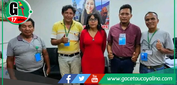 Dirigentes de Rondas Campesinas Visitan a Congresista Elizabeth Medina.