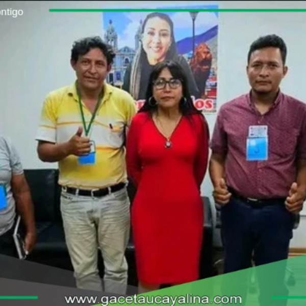 Dirigentes de Rondas Campesinas Visitan a Congresista Elizabeth Medina.