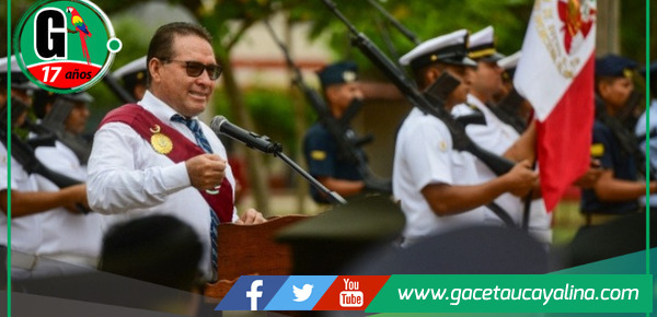 Gobierno Regional Ucayali celebra Día de la Institucionalidad y Defensa de la Democracia.