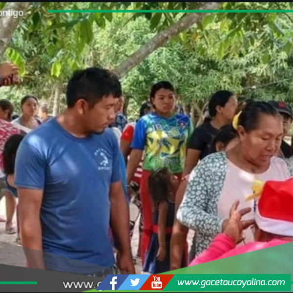 La Municipalidad Provincial de Padre Purús celebra la navidad con alegría y solidaridad.