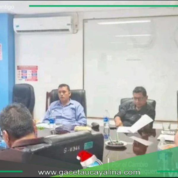 La alcaldesa Liz Jajaira Vásquez Mozombite impulsa desarrollo en Nueva Requena.
