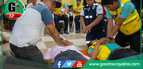 Municipales aprenden primeros auxilios y uso de extintores en Atalaya