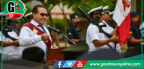 Gobierno Regional Ucayali celebra Día de la Institucionalidad y Defensa de la Democracia.