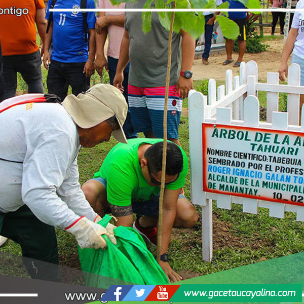 Arborización del Camposanto: Manantay Se Viste de Verde para el Día del Amor y la Amistad