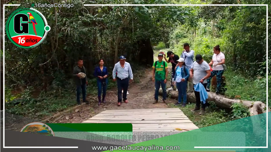 Alcalde Rodolfo Lovo Tello impulsa desarrollo con la construcción del Puente Turístico en Ucayali