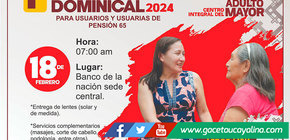 Campaña de Pagatón Dominical para usuarios de pensión 65 
