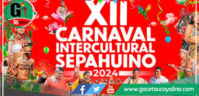 Invitación al "XII Carnaval Intercultural Sepahuino 2024": ¡La magia de la diversidad llega a la ciudad!