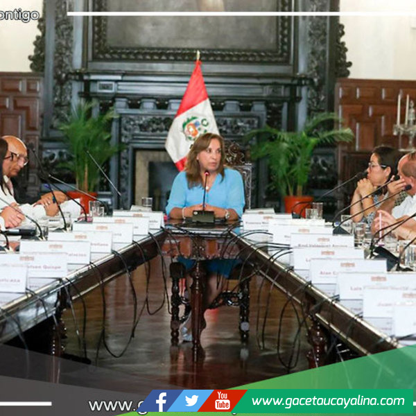 Dina Boluarte encabeza encuentro estratégico para impulsar seguridad, educación y desarrollo en Ucayali