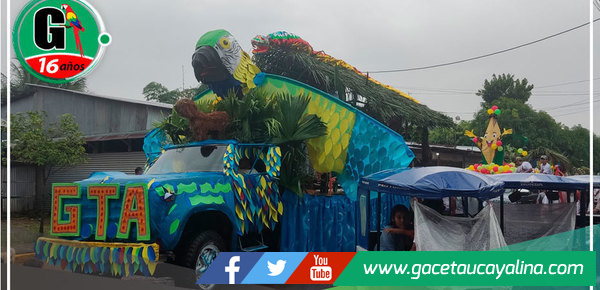 Delegaciones Multiculturales Desafían Torrencial Lluvia en un Desfile Inolvidable del Gran Corso del Carnaval Atalayino 2024