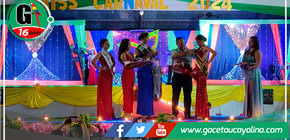 Noelia Morales Vargas, representante de la Gerencia Territorial, se alza como la nueva Reina del Carnaval Atalayino 2024