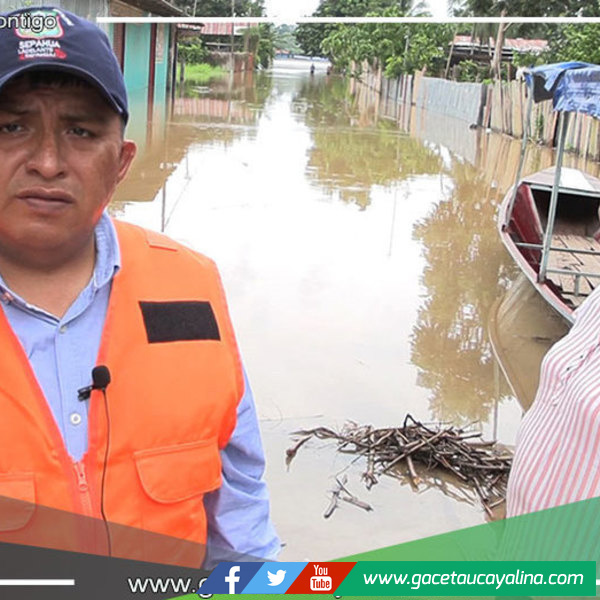 Alcalde de Sepahua encabeza esfuerzos frente a inundaciones: Compromiso con damnificados y medidas preventivas