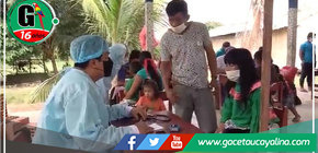 Ocho Sur y Diresa llevan campaña médica a las comunidades de Nueva Requena y Curimaná