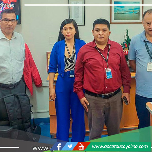 Reunión estratégica entre alcalde de Sepahua y director de la Dirección Nacional de Puentes del MTC