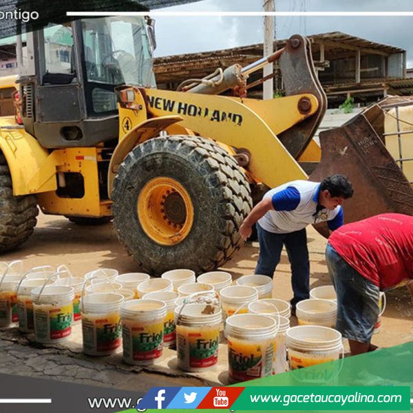 Gobernador Luis Otsuka lidera esfuerzos para limpiar y recuperar Iñapari tras desborde de ríos