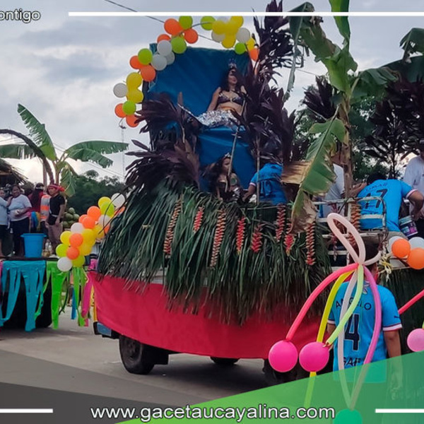 Los Carnavales de Sepahua Desafían la Lluvia iniciando con un Gran Corso Carnavalesco