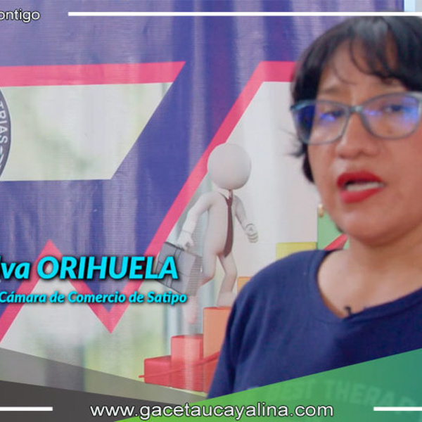 Ing. Melva Orihuela Verano, presidenta de la Cámara de Comercio de Satipo, destaca el impulso económico en la provincia