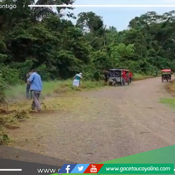 Rodolfo Lovo Tello impulsa acciones de mejora en la carretera a los baños termales de Aguas Calientes