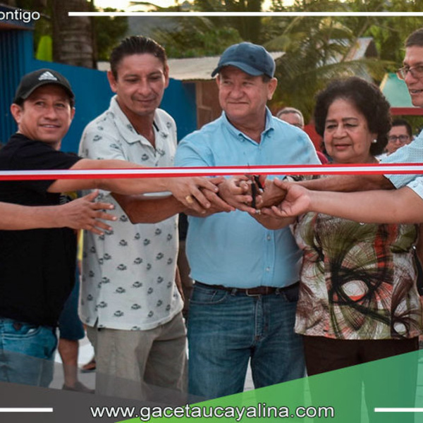 El Alcalde Francisco de Asís Mendoza de Souza Impulsa Desarrollo con Inauguración en el Jr. Mario Denis