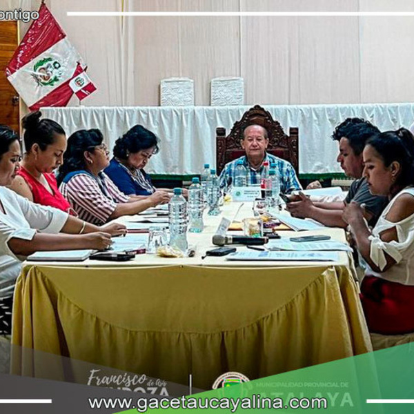 Concejo Municipal de Atalaya aprueba nueva ordenanza tributaria y nombra Secretario Técnico para procedimiento disciplinario