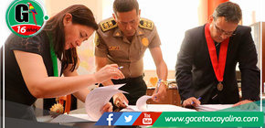 Autoridades en Pucallpa Firman Convenio para Implementar Botón del Pánico contra la Violencia hacia la Mujer