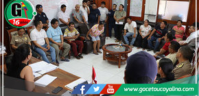 Alcaldesa atendió a integrantes del mercado modelo de Yarinacocha 