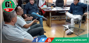 Avanzando juntos: Alcalde Roger Galán Torres y Banco de la Nación buscan optimizar servicios en Manantay