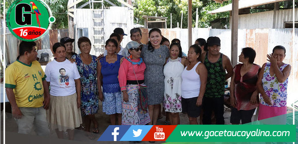 Alcaldesa yarinense visita A.H. Tierra Nueva y escucha pedidos de población 