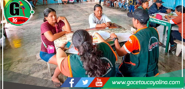 Empadronamiento y actualización socioeconómica: La División Local de Empadronamiento visita el caserío Túpac Amaru