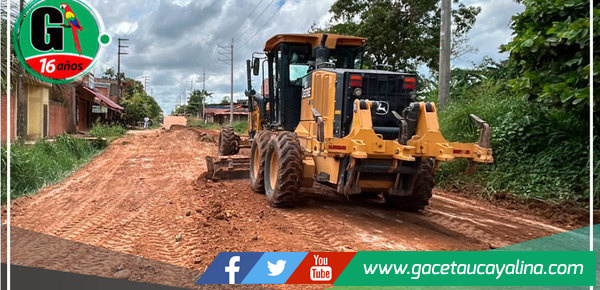 MDY realiza mantenimiento del Jr. 2 de Mayo que comprende más de un Km.