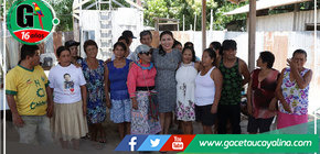 Alcaldesa yarinense visita A.H. Tierra Nueva y escucha pedidos de población 