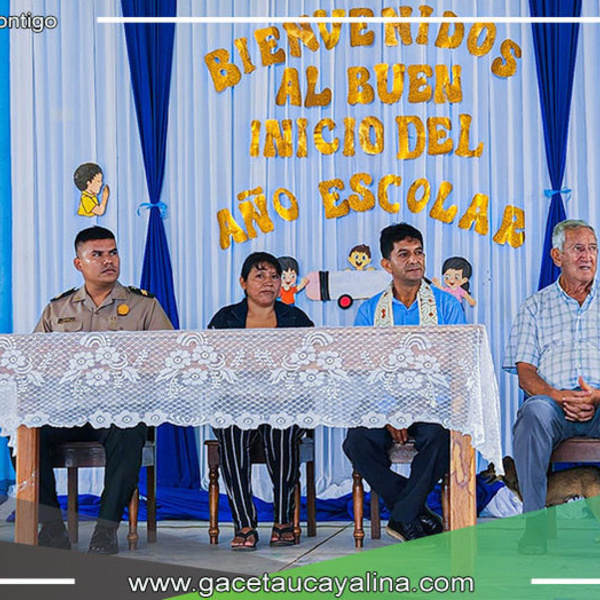 Inicio del Año Escolar 2024 en Sepahua: Un Compromiso con la Educación en la zona Urbana