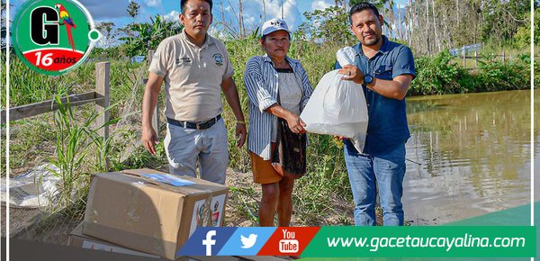 El alcalde John Salcedo impulsa la acuicultura como estrategia contra la desnutrición en Sepahua