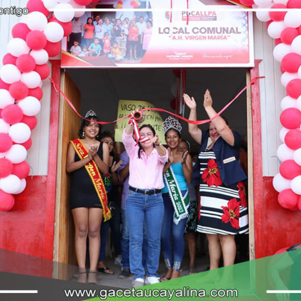 Inauguración del Local Comunal "Virgen María": Un hito para el Km. 09 de la CFB
