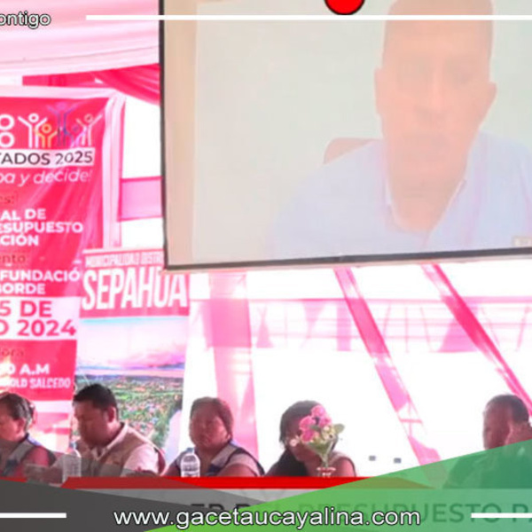 Alcalde John Salcedo Ríos Lanza Taller de Presupuesto Participativo 2025