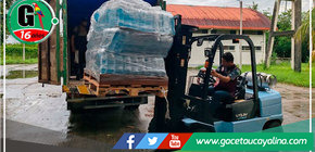 Entregan 17 toneladas de ayuda a damnificados por desbordes en San Martín