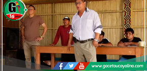 Alcalde provincial y regidor informan sobre proyecto vial en Canaán de Cachiyacu