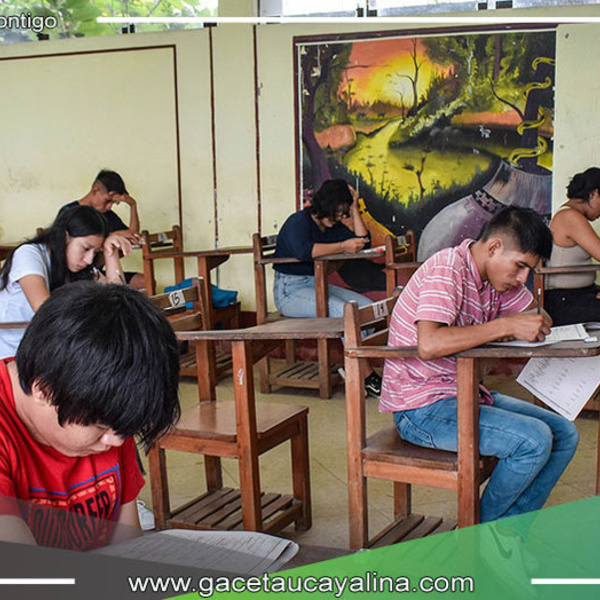 Jóvenes de Atalaya se postulan para ingresar a la Universidad Nacional de Ucayali