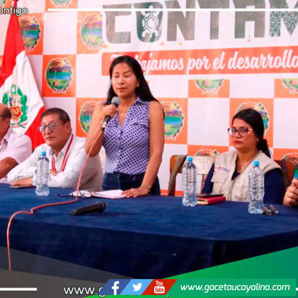 Alcalde de Ucayali y congresista visitan zonas afectadas por creciente del río