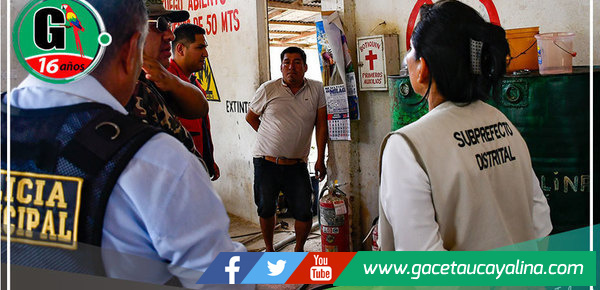 Alcalde distrital Abog. John Salcedo Ríos lidera operativo para garantizar seguridad en la venta de combustible