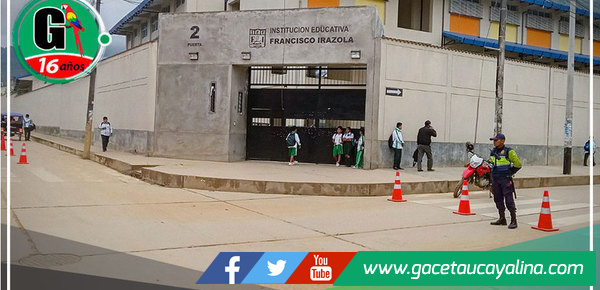 Agentes de serenazgo y tránsito refuerzan seguridad en instituciones educativas de Satipo