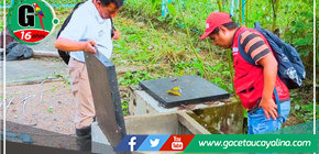 Alcalde de Sepahua supervisa acciones para garantizar agua potable en comunidades