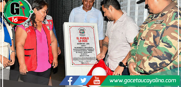 Inauguran cuatro casetas de vigilancia y Central de Monitoreo en Sepahua