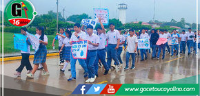 Caminata por el Día del Agua: Municipio de Sepahua promueve conciencia ambiental