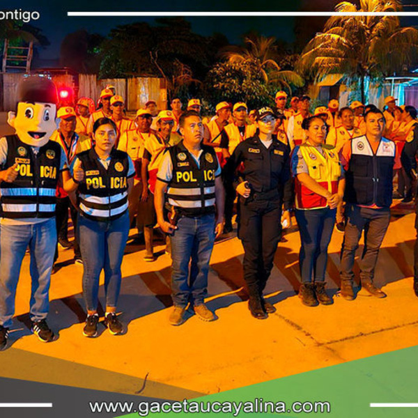 Comisario de Yarinacocha enfatiza apoyo a comuna yarinense para garantizar seguridad ciudadana 